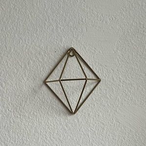 Gold Metal Wall Decor